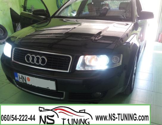 audi a4 b6 ugradnja XENON sijalica H7 PHILIPS,novi sad